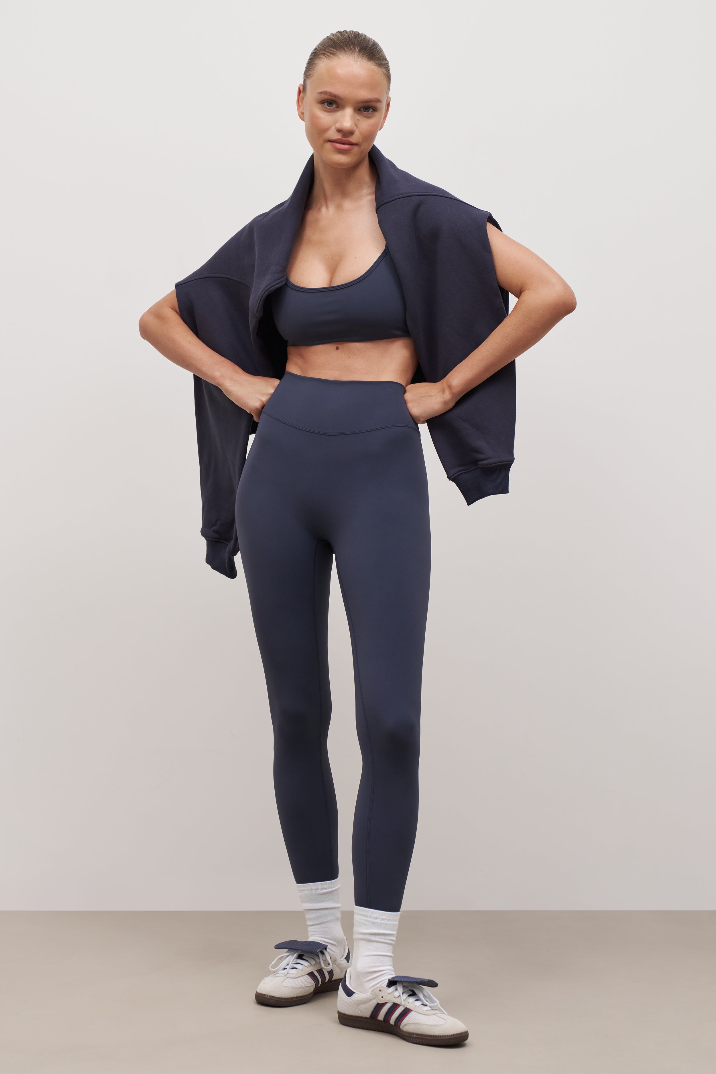 Base Sculpting Leggings - Midnight Blue - S