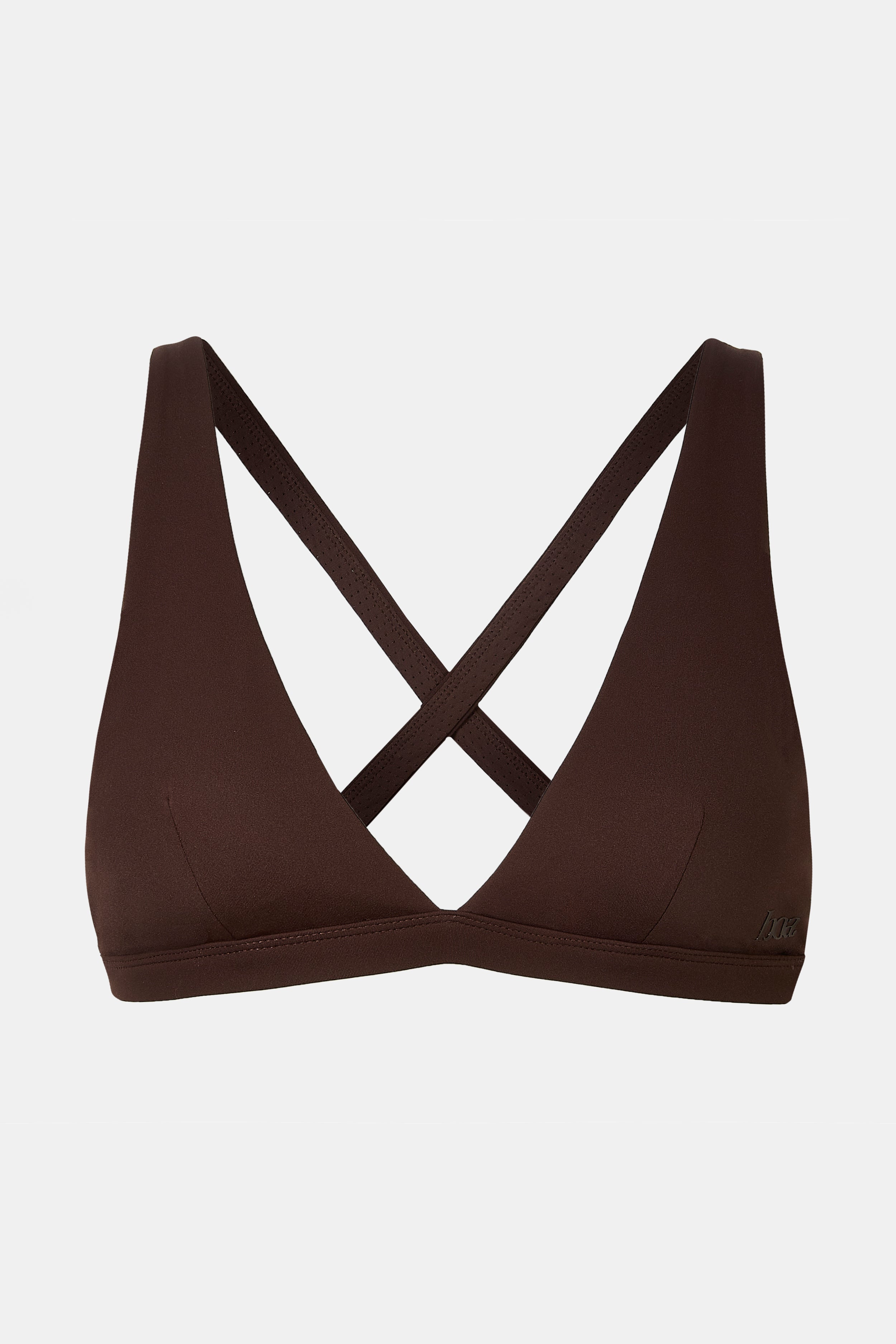 Base Sculpting Triangle Bra - Carob