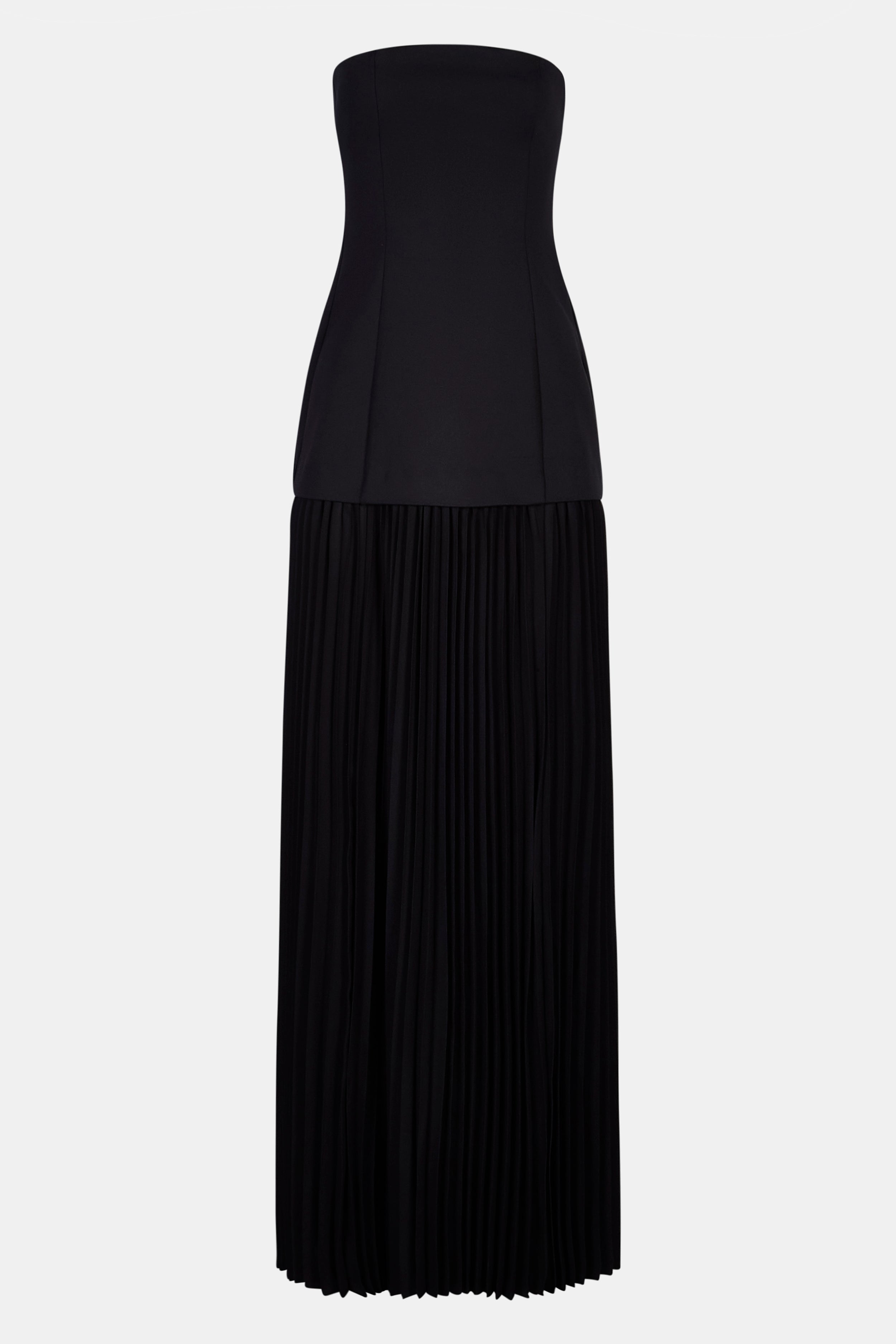 Structured Bodice Gown - Black