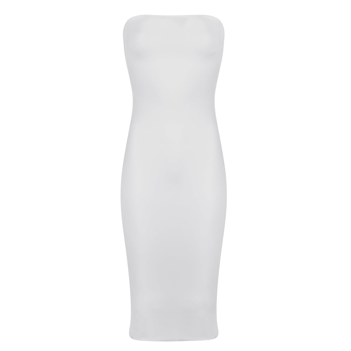 Bandeau Midi Dress - Ivory
