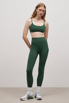 Base Sculpting Leggings - Forest Green