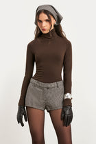 Houndstooth Triangle Scarf - Houndstooth