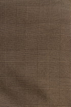 Clean Cut Micro Skirt - Carob Check
