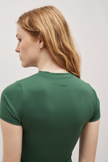 Base Sculpting T Shirt - Forest Green