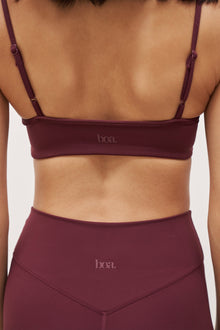 Base Sculpting Cami Bra - Merlot