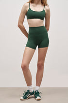 Base Sculpting Shorts - Forest Green