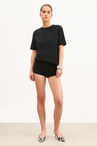 Tailored Micro Shorts - Black