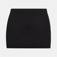 Tailored Micro Mini Skirt - Black