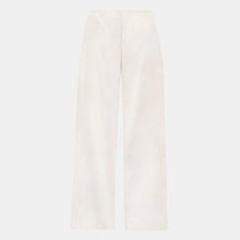 Formal Satin Straight Leg Trousers - Champagne