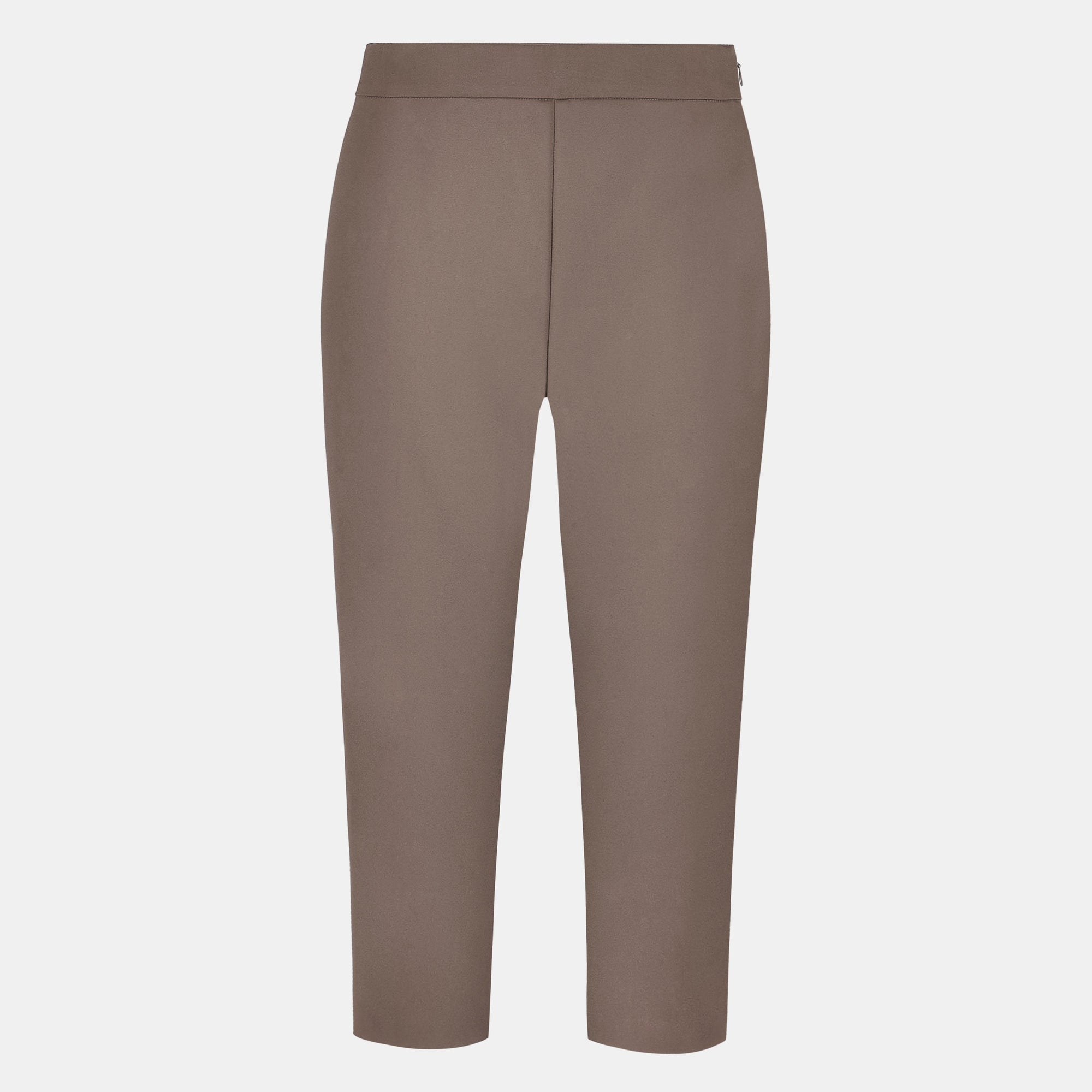 Tailored Capri Leggings - Latte