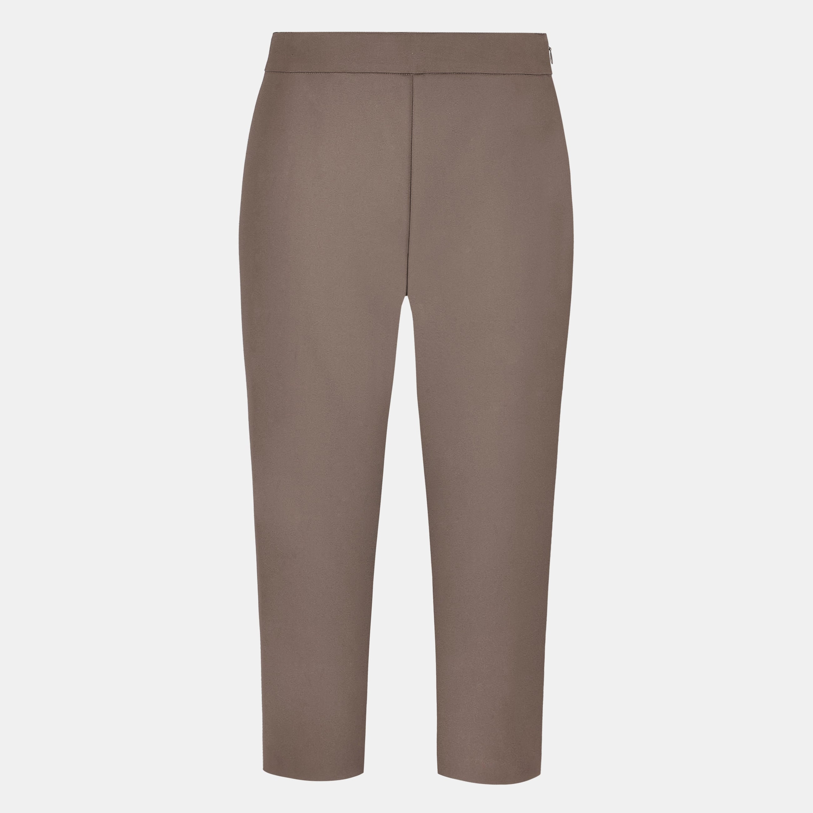 Tailored Capri Leggings - Latte