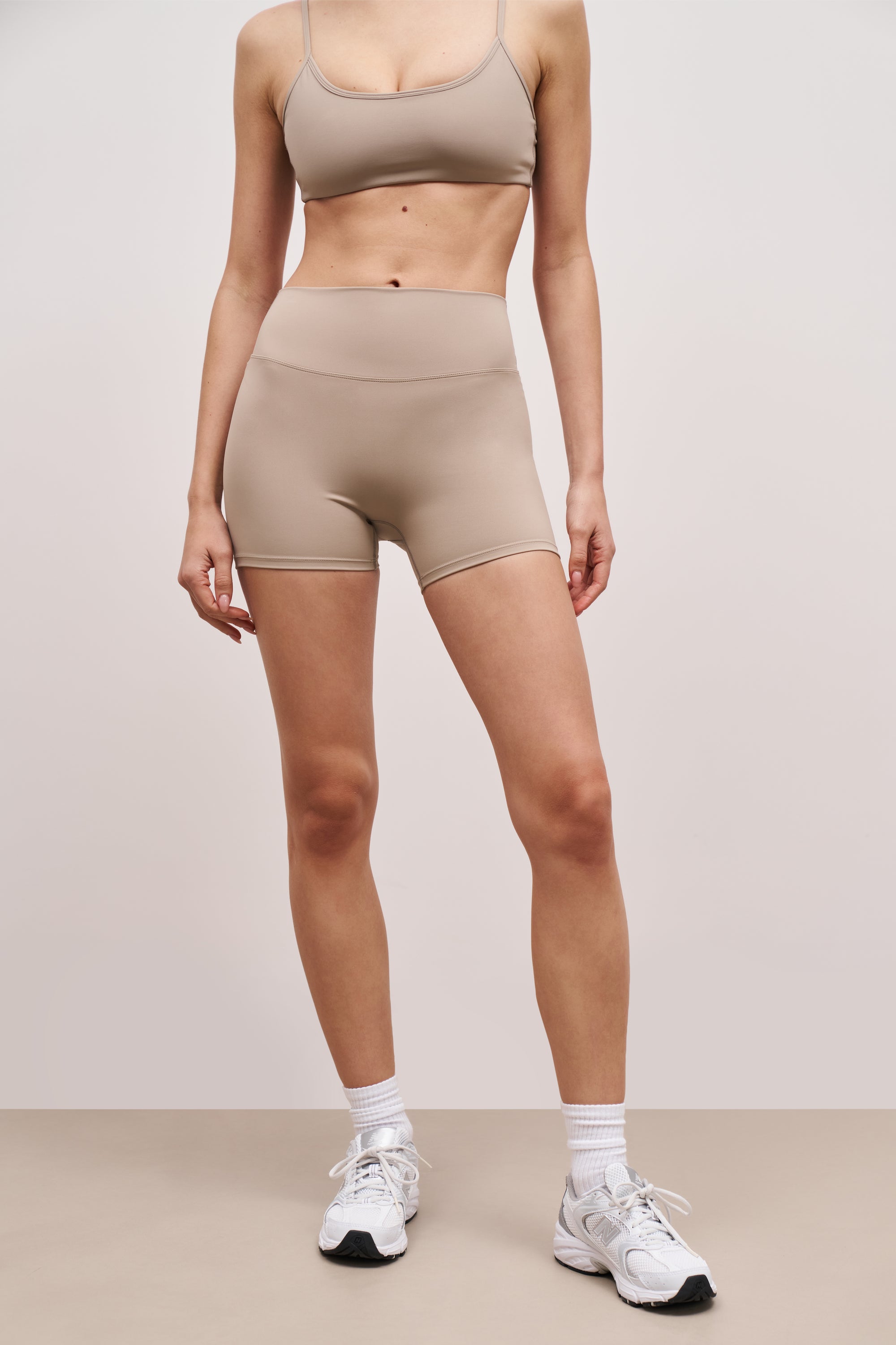 Base Sculpting Shorts - Taupe