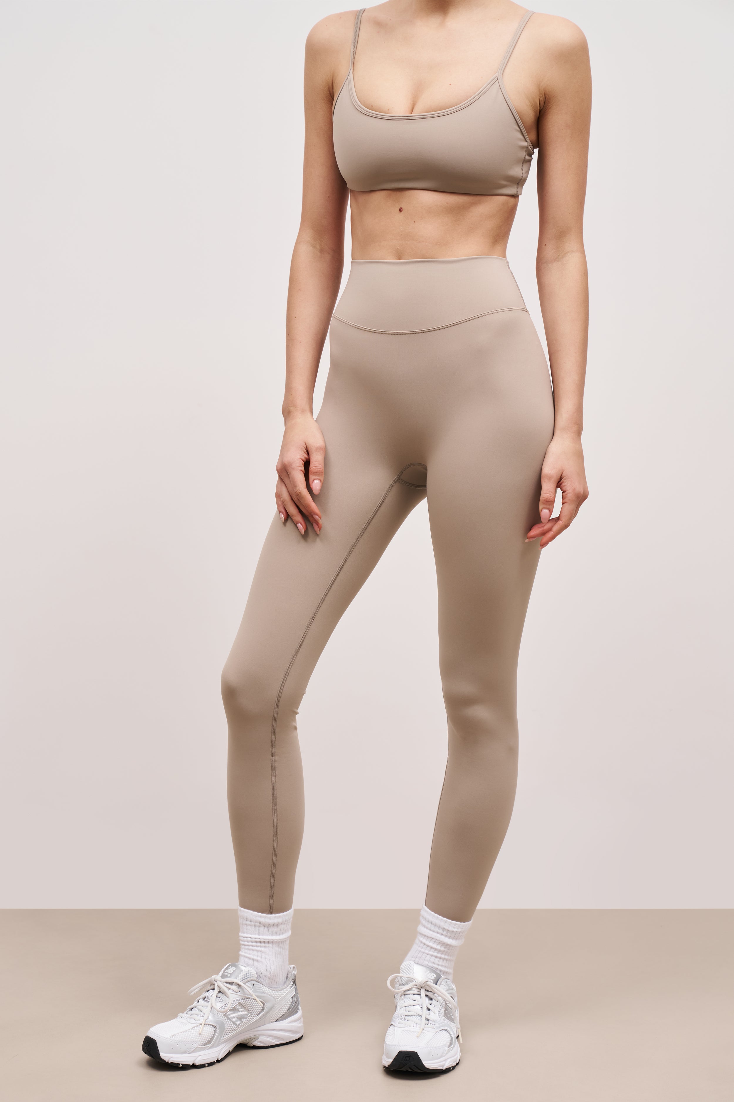 Base Sculpting Leggings - Taupe