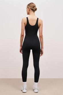 Base Sculpting Tank Unitard - Black