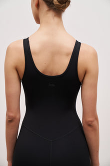 Base Sculpting Tank Unitard - Black