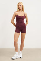 Base Sculpting Cami Top - Merlot