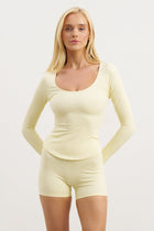 Base Sculpting Shorts - Buttermilk