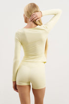 Base Sculpting Shorts - Buttermilk
