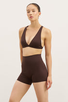 Base Sculpting Shorts - Carob