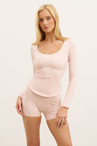 Base Sculpting Shorts - Marshmallow