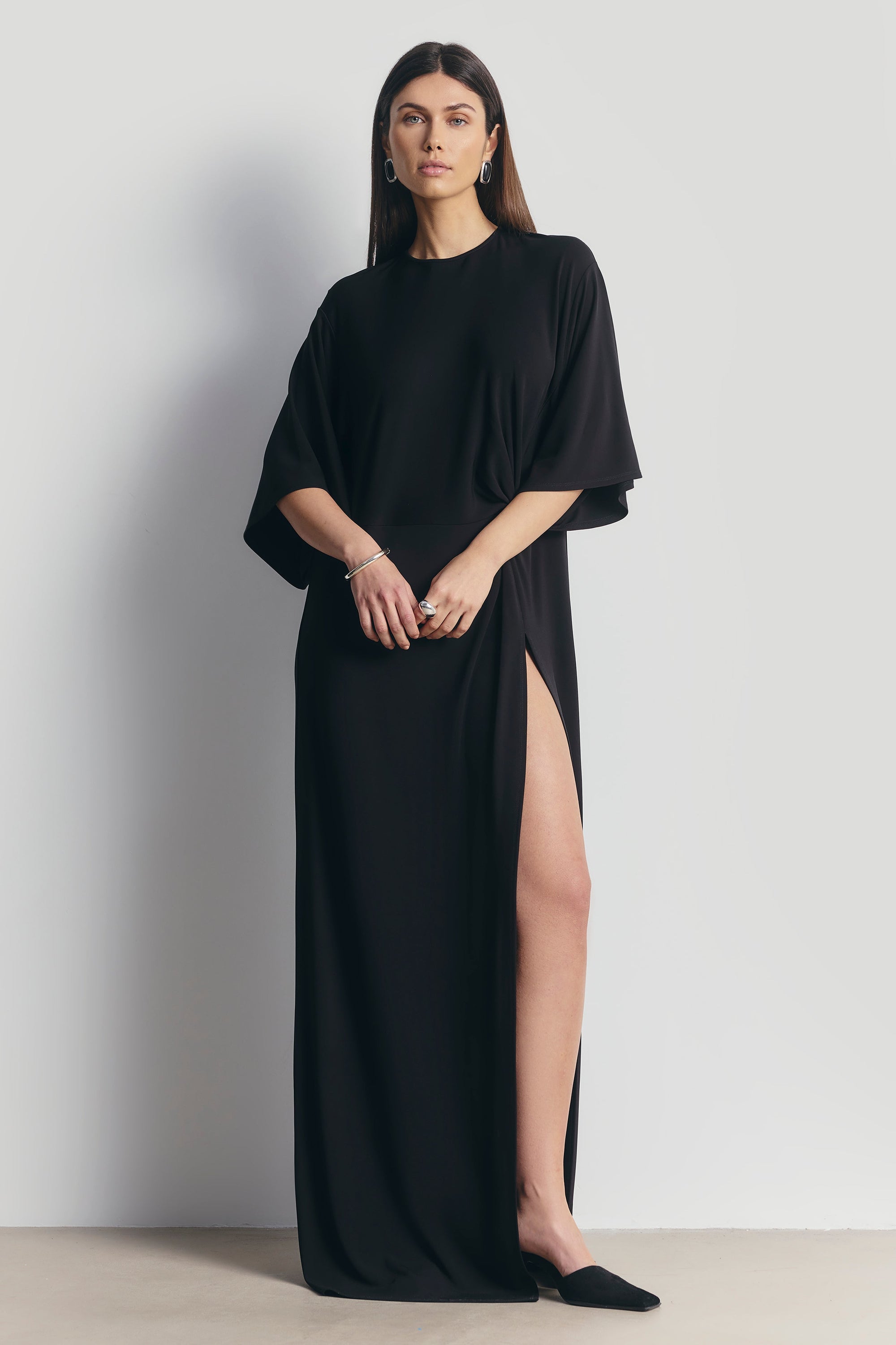 t shirt drop waist dress Relaxed Dropped Waist T-Shirt Gown - White
