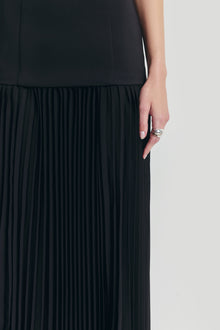 Structured Bodice Gown - Black