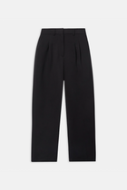 Carrot Leg Trousers - Black