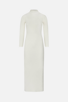 Fine Knit Maxi Dress - Cream