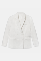 Formal Double Breasted Blazer - Cream