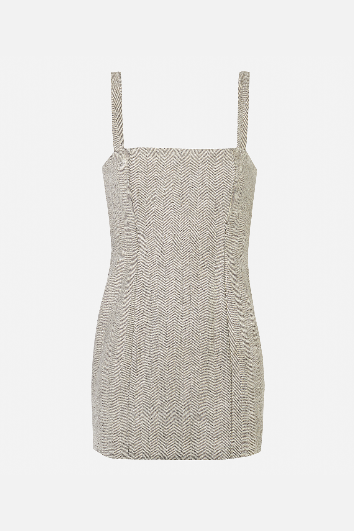 Herringbone Mini Dress - Herringbone