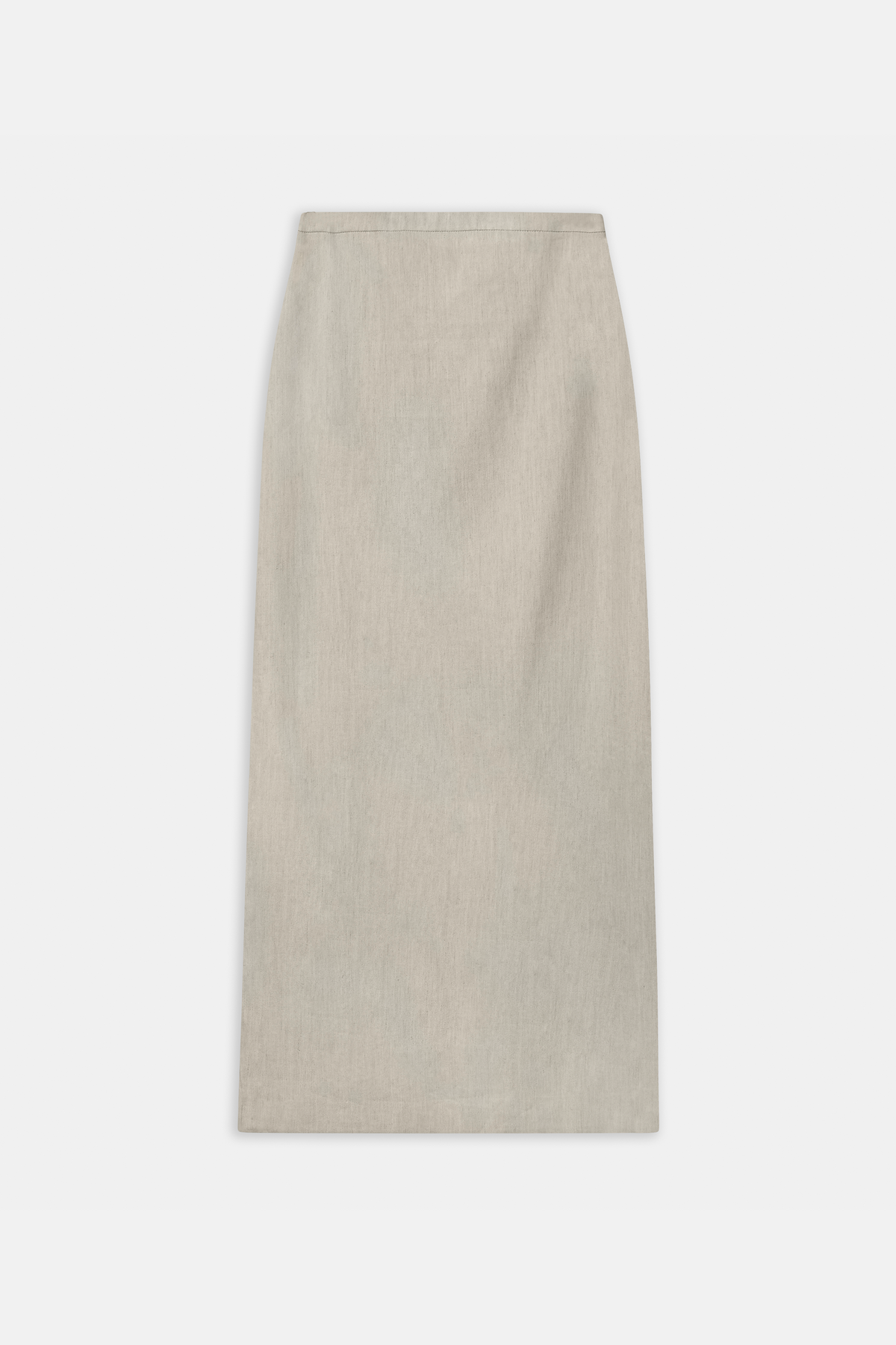 Mid Rise Linen Maxi Skirt - Birch