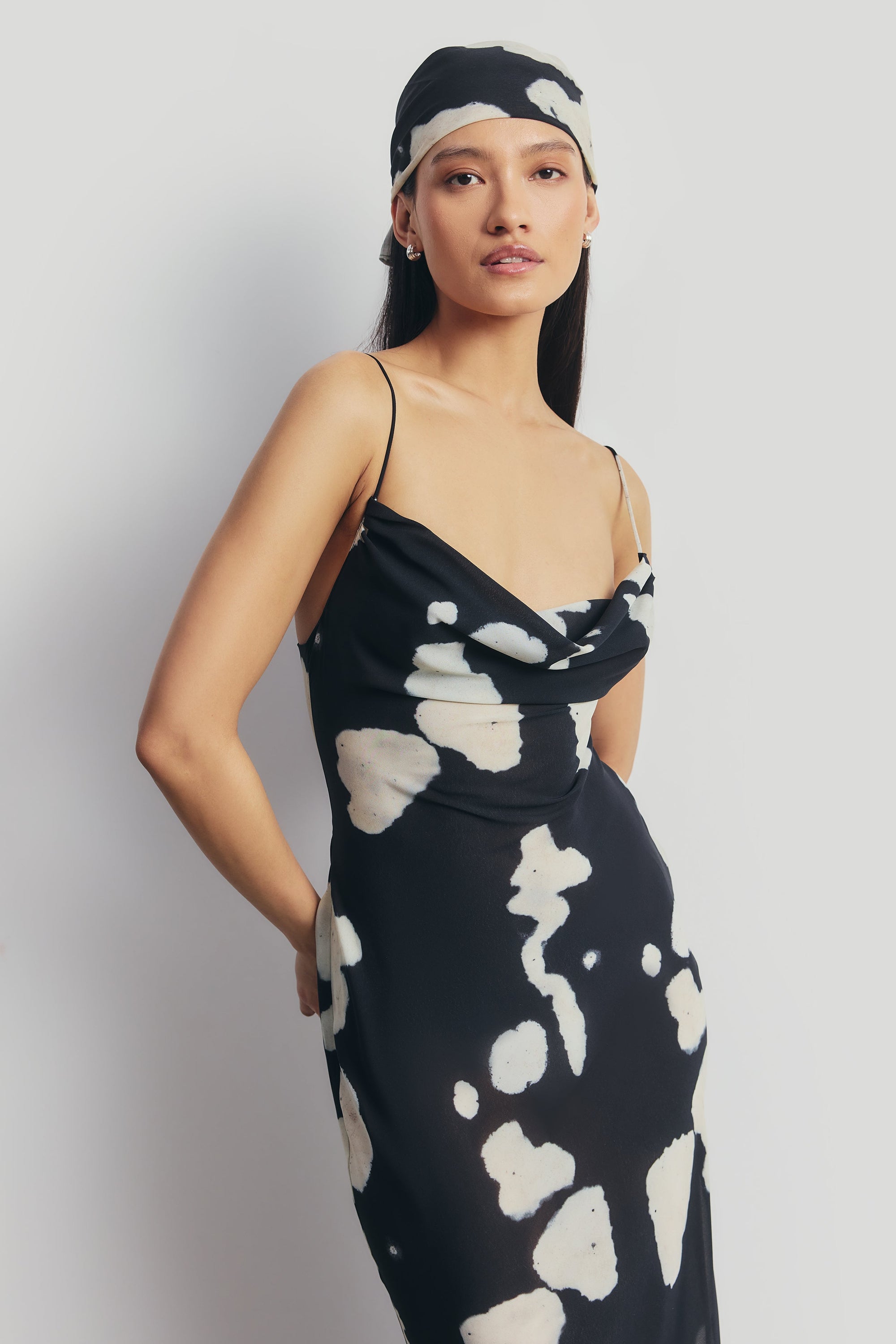 Chiffon Scarf - Abstract Pebble