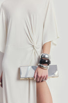 Relaxed Dropped Waist T-Shirt Gown - White