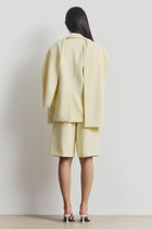 Oversized Single Breasted Blazer - Buttermilk