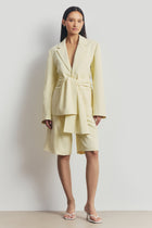 Oversized Single Breasted Blazer - Buttermilk