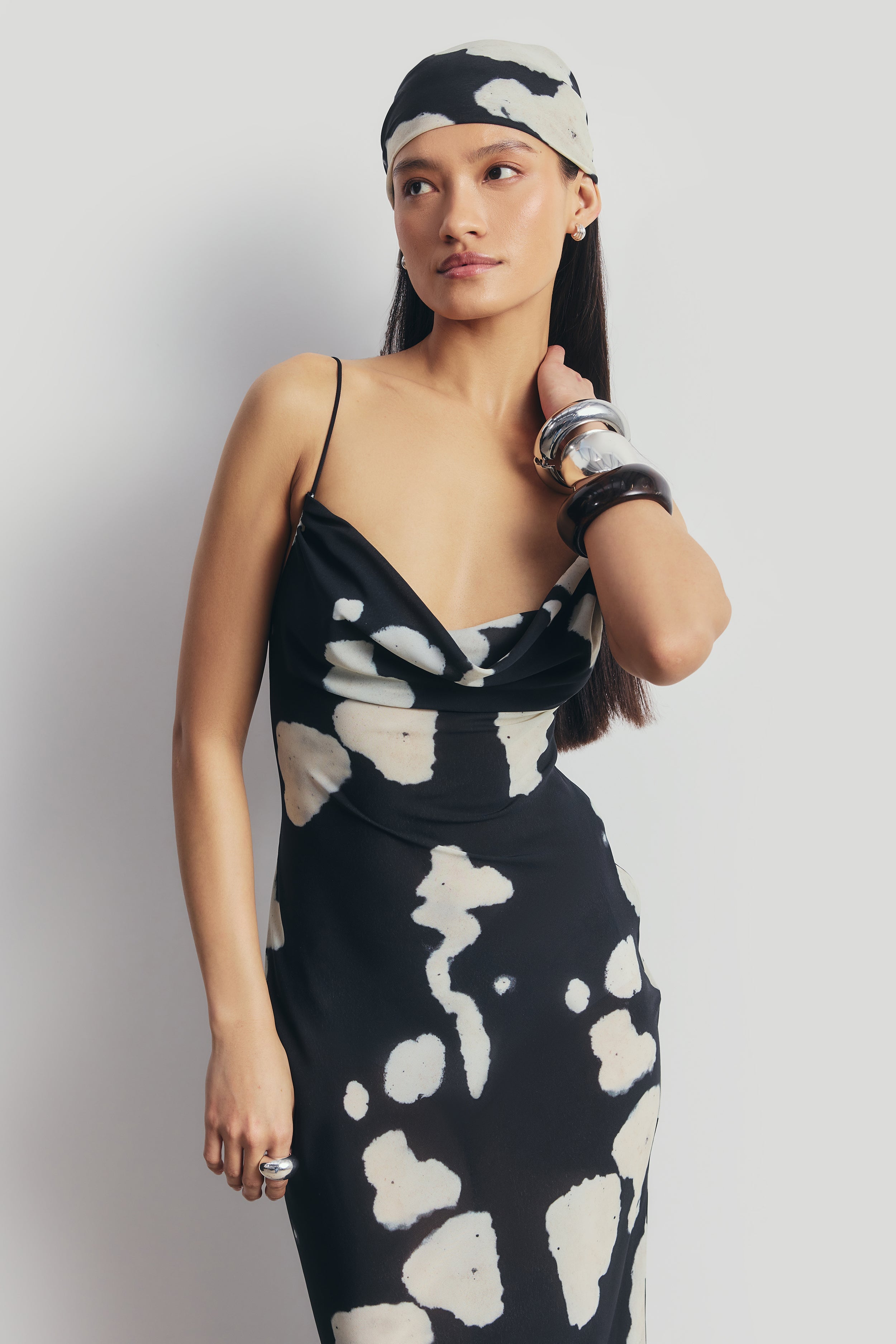 Chiffon Scarf - Abstract Pebble