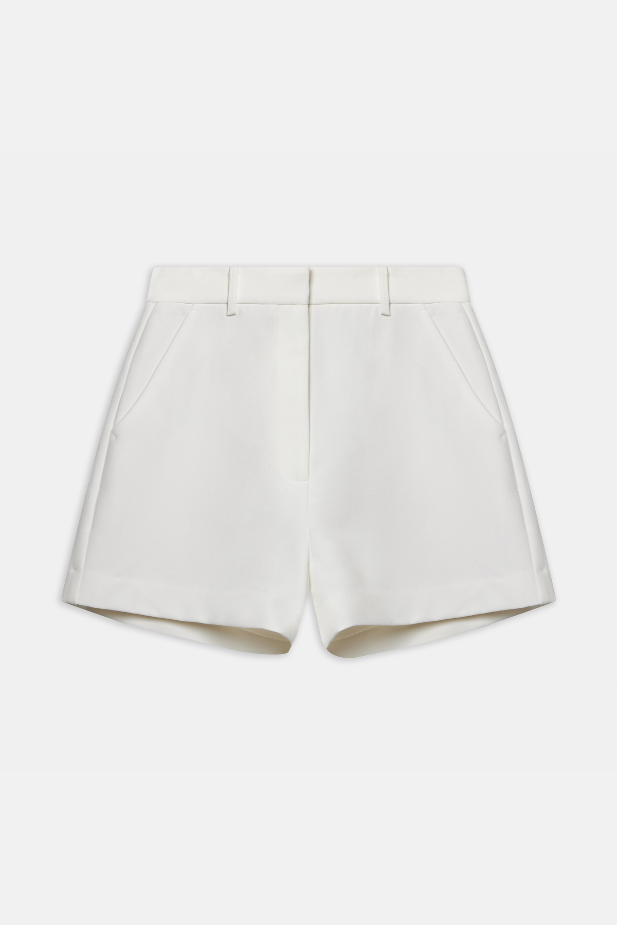Tailored Bermuda Shorts - Ivory
