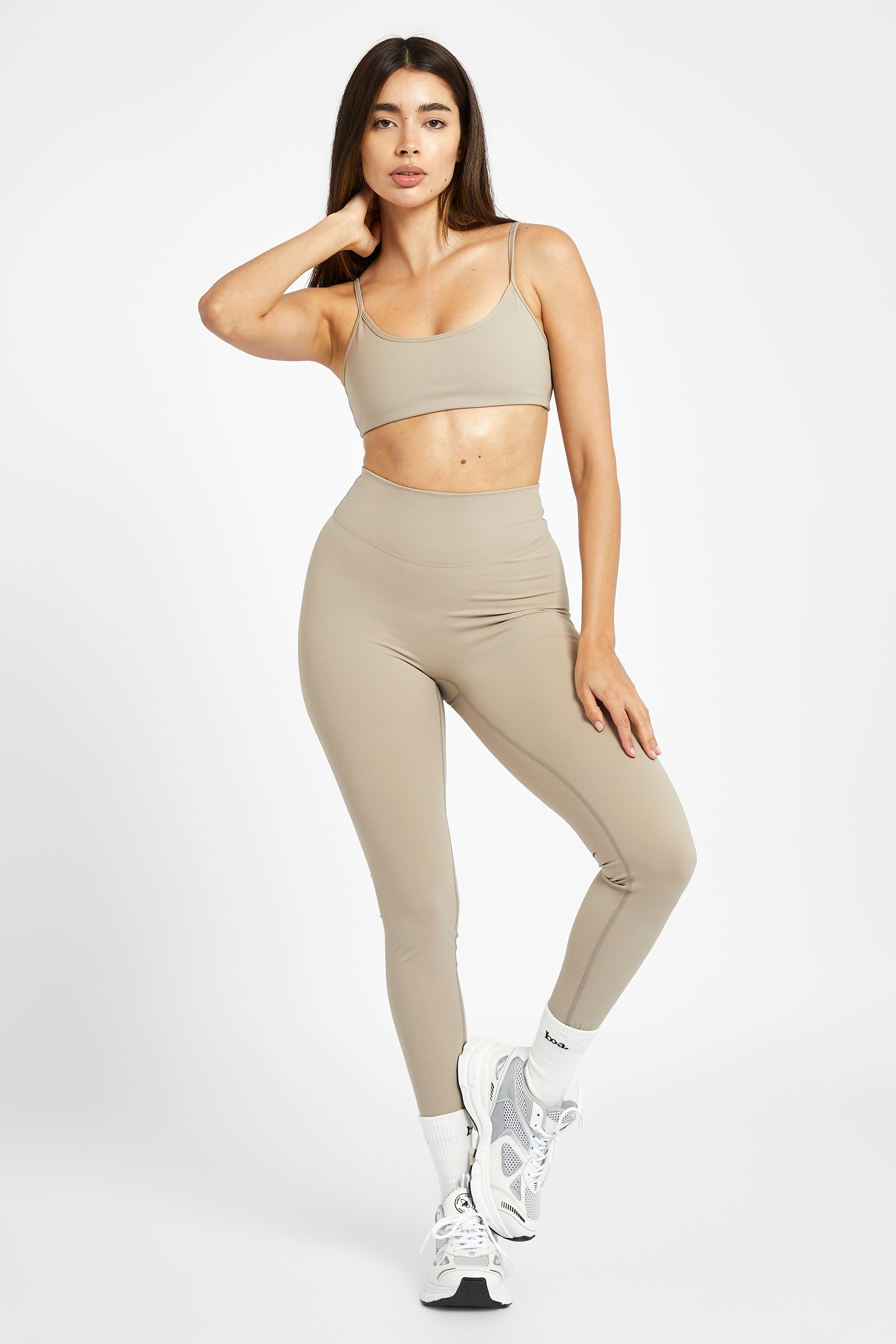 Base Sculpting Cami Bra - Taupe