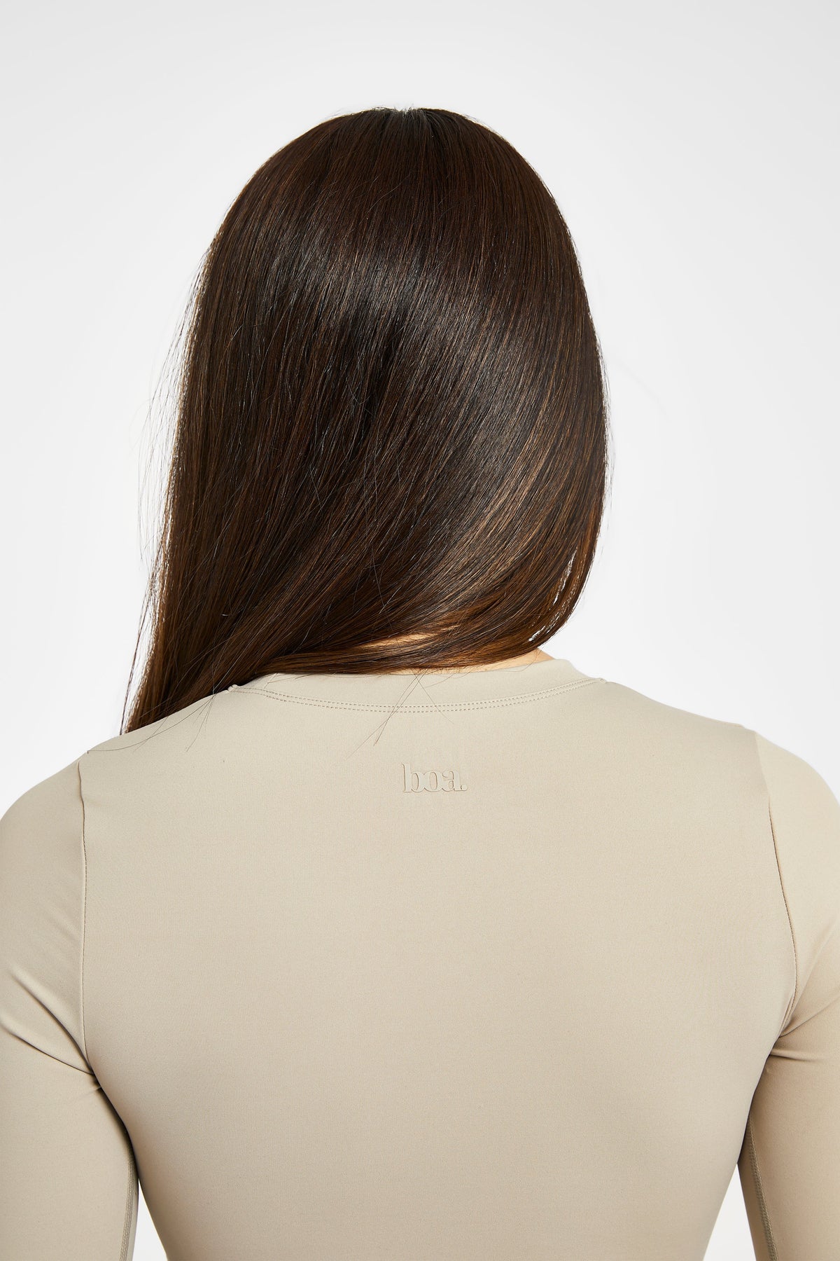 Base Sculpting Long Sleeve Top - Taupe