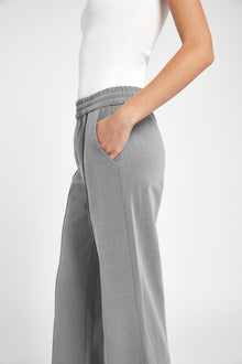 Formal Jogger Trousers - Pebble Grey