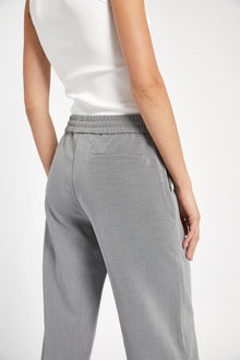 Formal Jogger Trousers - Pebble Grey