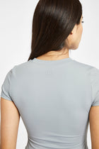 Base Sculpting T Shirt - Misty Blue