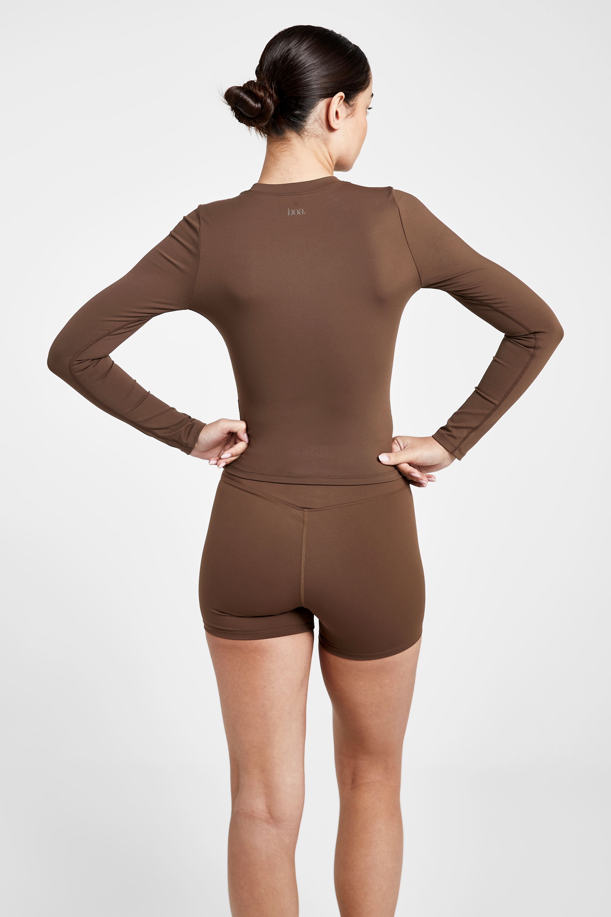 Base Sculpting Shorts - Truffle