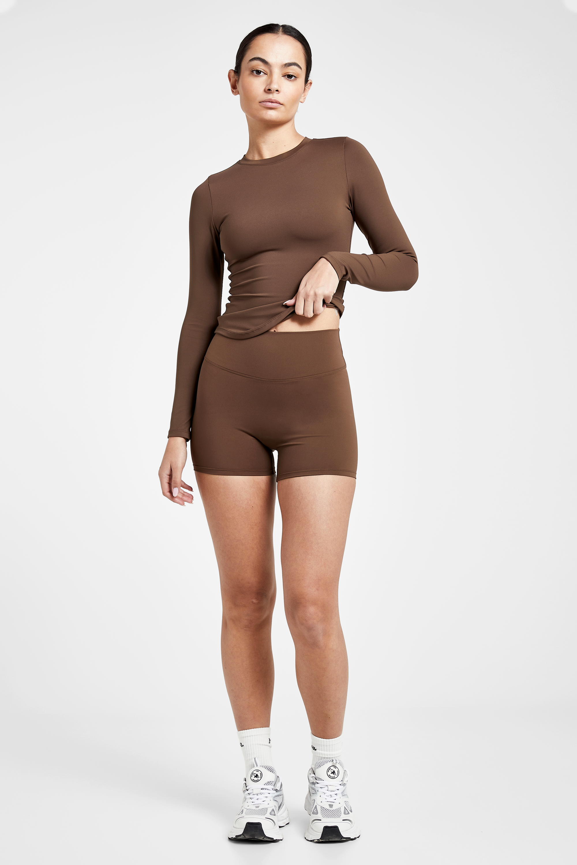 Base Sculpting Shorts - Truffle