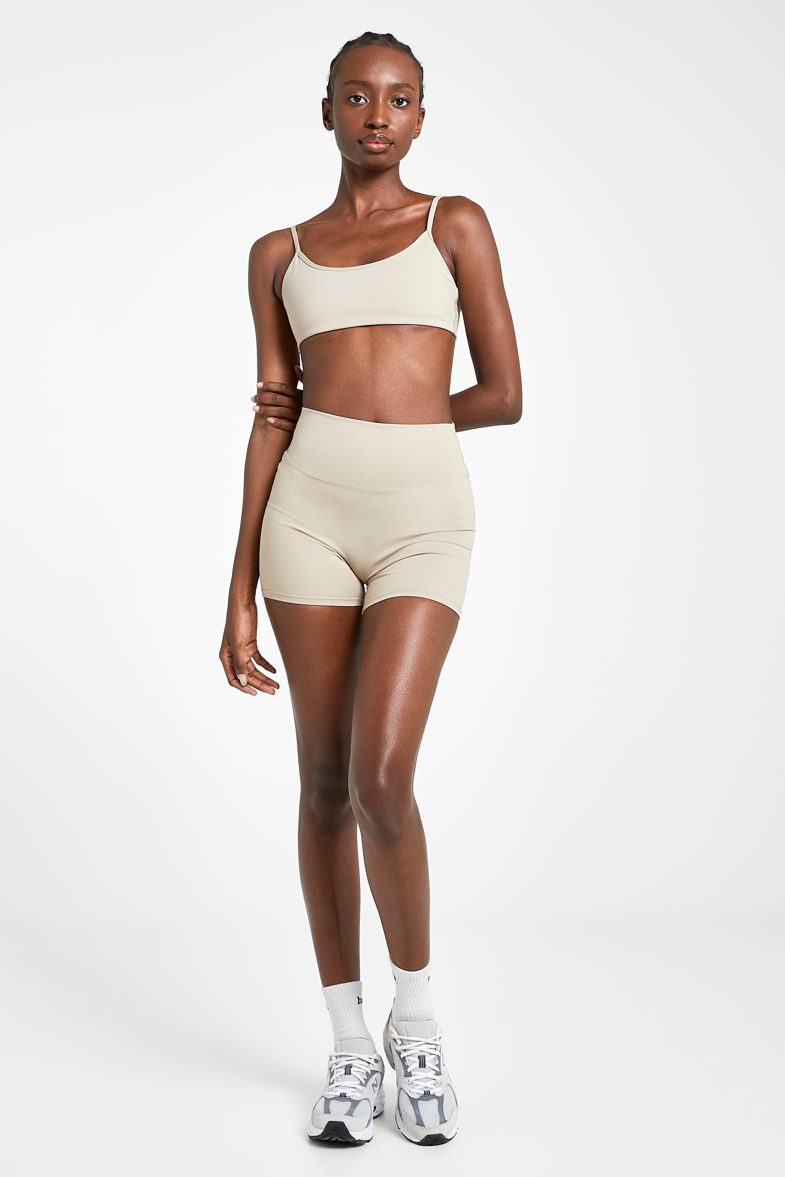 Base Sculpting Shorts - Taupe