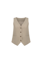 Boxy Waistcoat - Sand